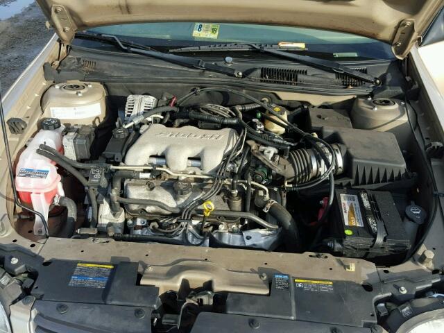 1G1NE52J43M689587 - 2003 CHEVROLET MALIBU LS ბეჟი ფოტო 7