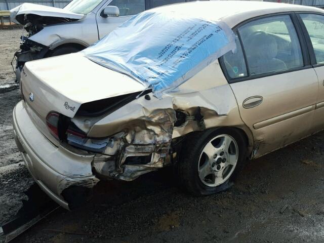 1G1NE52J43M689587 - 2003 CHEVROLET MALIBU LS ბეჟი ფოტო 9
