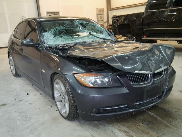 WBAVB73588P102355 - 2008 BMW 335 I GRAY photo 1