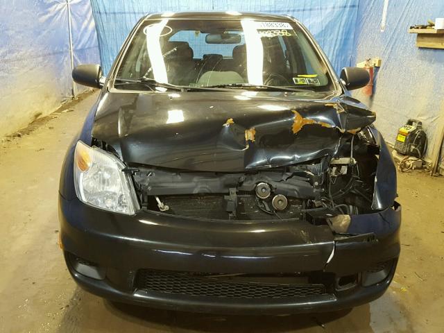 JTKKT624365016460 - 2006 TOYOTA SCION XA BLACK photo 9