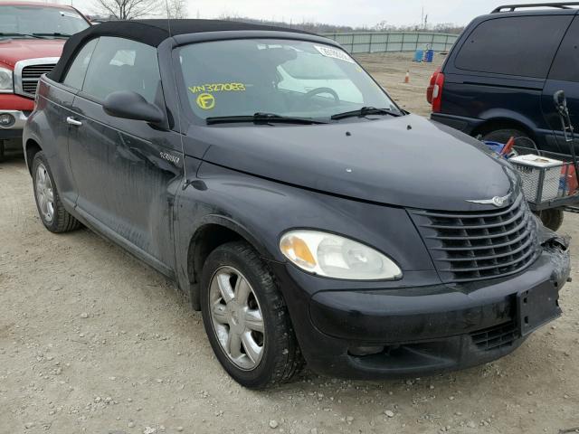 3C3EY55EX5T327083 - 2005 CHRYSLER PT CRUISER BLACK photo 1