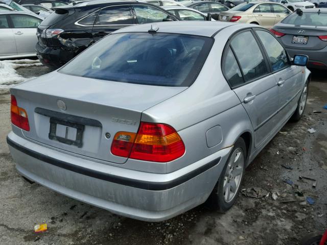 WBAEV33444KR26691 - 2004 BMW 325 I SILVER photo 4