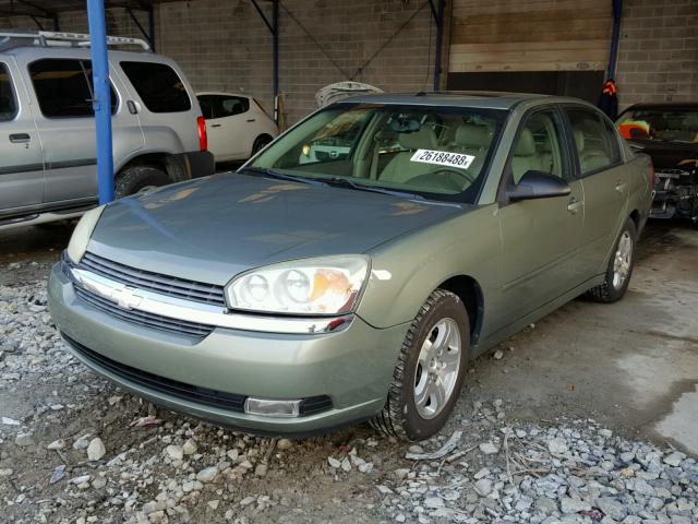 1G1ZU54864F122138 - 2004 CHEVROLET MALIBU LT GREEN photo 2