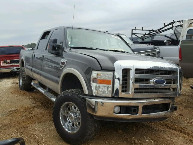 1FTWW31R78EB45882 - 2008 FORD F350 SRW S GRAY photo 1