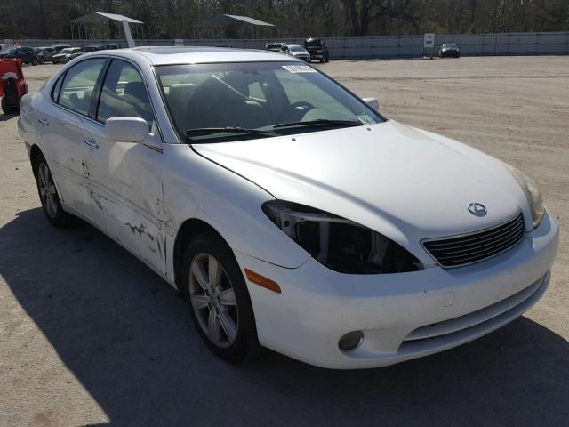 JTHBA30G755058331 - 2005 LEXUS ES 330 WHITE photo 1