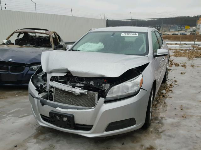1G11C5SA5DF315550 - 2013 CHEVROLET MALIBU 1LT 银色 照片 2