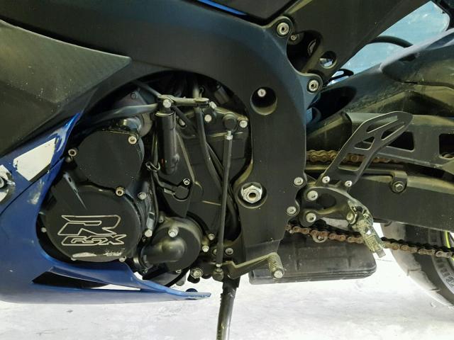 JS1GN7FA5F2100174 - 2015 SUZUKI GSX-R600 BLUE photo 7