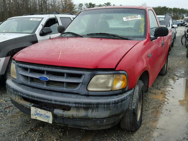 1FTDF1721VNB45068 - 1997 FORD F150 RED photo 2