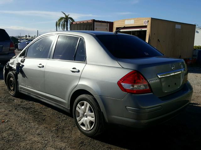 3N1BC1AP7AL356681 - 2010 NISSAN VERSA S SILVER photo 3