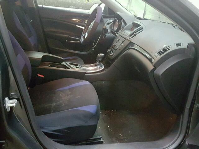 2G4GR5EK3C9163419 - 2012 BUICK REGAL GRAY photo 5