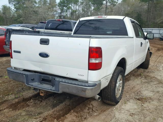 1FTRX12W64NB04656 - 2004 FORD F150 WHITE photo 4