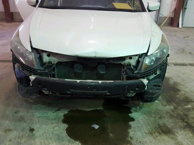 1HGCP36769A044382 - 2009 HONDA ACCORD EX WHITE photo 9