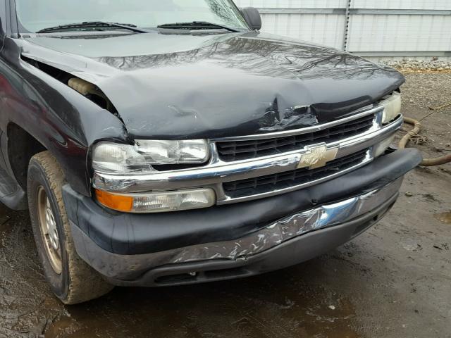 1GNEC13Z33R179879 - 2003 CHEVROLET TAHOE C150 BLACK photo 9