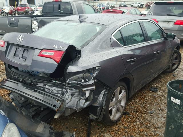 19VDE1F3XFE004463 - 2015 ACURA ILX 20 GRAY photo 4