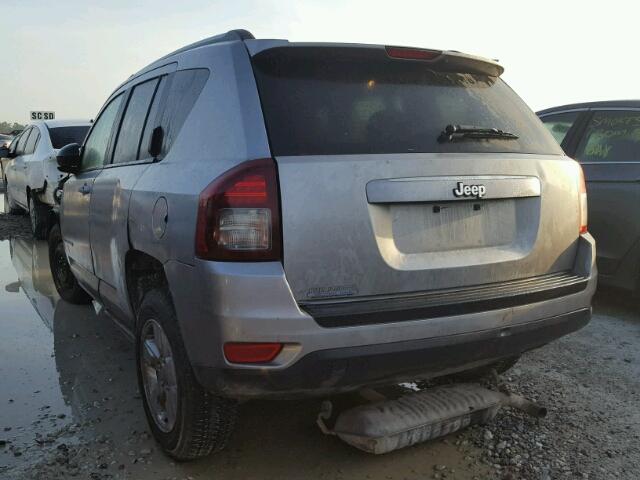 1C4NJCBA2FD318200 - 2015 JEEP COMPASS SP GRAY photo 3