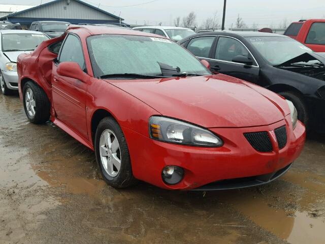 2G2WP552481184828 - 2008 PONTIAC GRAND PRIX RED photo 1