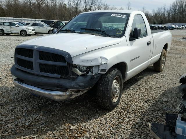 3D7KA26D54G256332 - 2004 DODGE RAM 2500 S WHITE photo 2