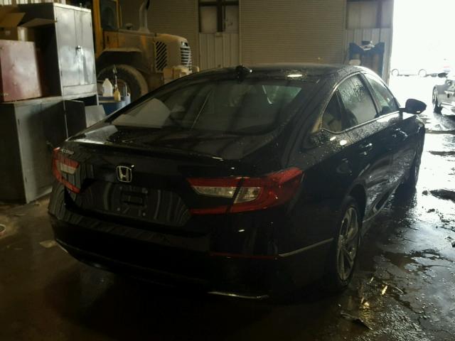 1HGCV1F46JA058643 - 2018 HONDA ACCORD EX BLACK photo 4