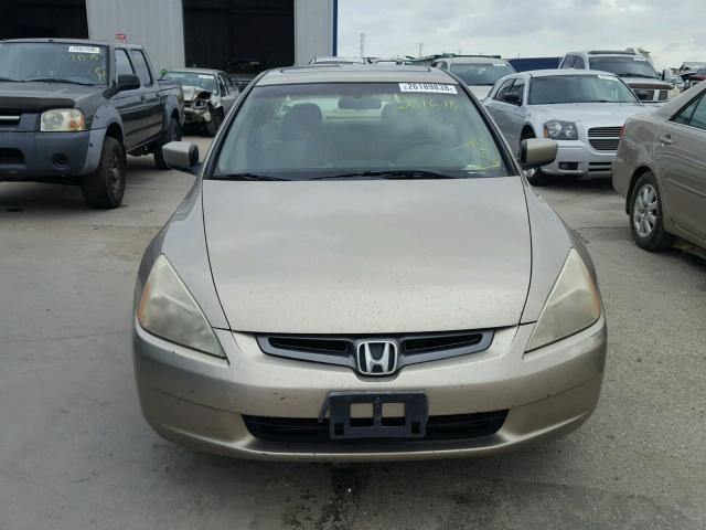 JHMCM56693C000932 - 2003 HONDA ACCORD EX GOLD photo 9