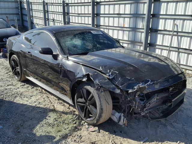 1FA6P8TH1G5262070 - 2016 FORD MUSTANG BLACK photo 1