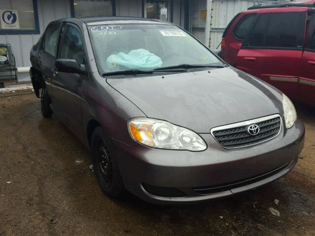 1NXBR32E77Z794390 - 2007 TOYOTA COROLLA GRAY photo 1