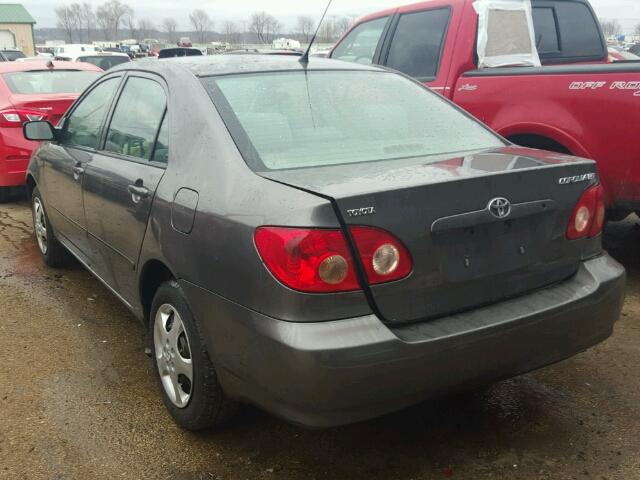 1NXBR32E77Z794390 - 2007 TOYOTA COROLLA GRAY photo 3