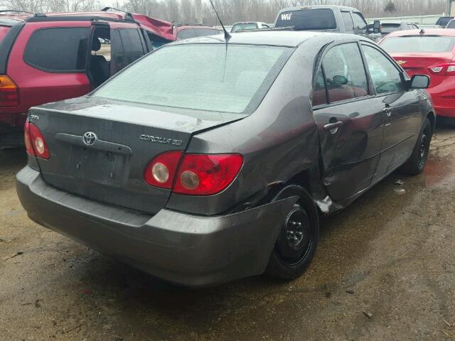 1NXBR32E77Z794390 - 2007 TOYOTA COROLLA GRAY photo 4