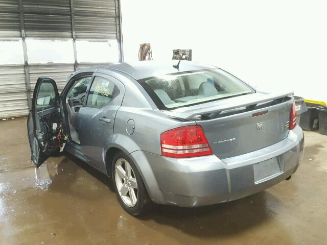 1B3LC56RX8N639719 - 2008 DODGE AVENGER SX GRAY photo 3