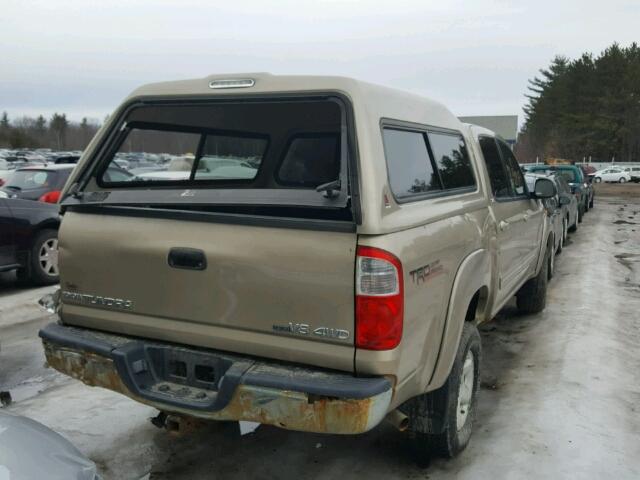 5TBDT44104S457194 - 2004 TOYOTA TUNDRA DOU TAN photo 4