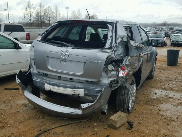 JM3ER2W58A0348406 - 2010 MAZDA CX-7 SILVER photo 4