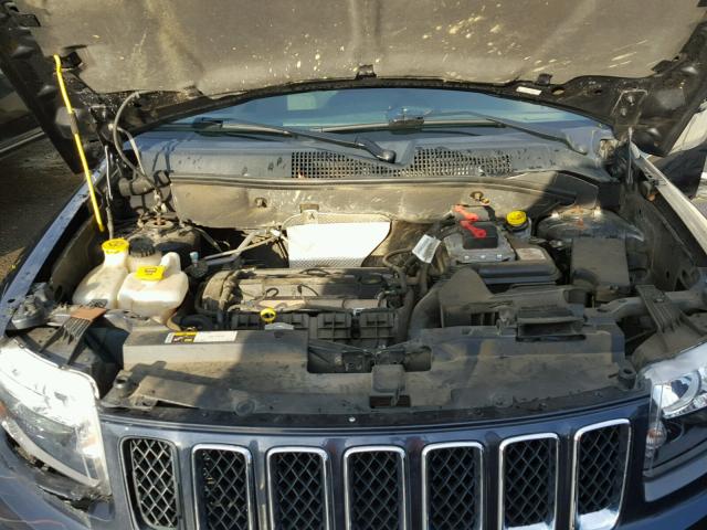 1C4NJCBA0ED803675 - 2014 JEEP COMPASS SP BLUE photo 7