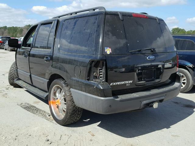 1FMPU15585LA79349 - 2005 FORD EXPEDITION BLACK photo 3