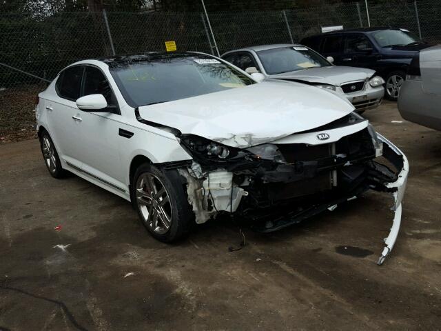 5XXGR4A64DG219935 - 2013 KIA OPTIMA SX WHITE photo 1