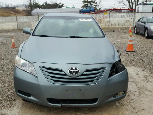 4T1BE46K58U744381 - 2008 TOYOTA CAMRY CE GREEN photo 10