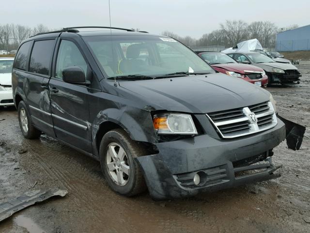 2D8HN54119R545536 - 2009 DODGE GRAND CARA BLACK photo 1