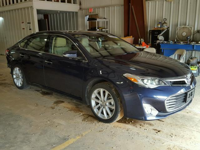 4T1BK1EB3EU133446 - 2014 TOYOTA AVALON BAS BLUE photo 1