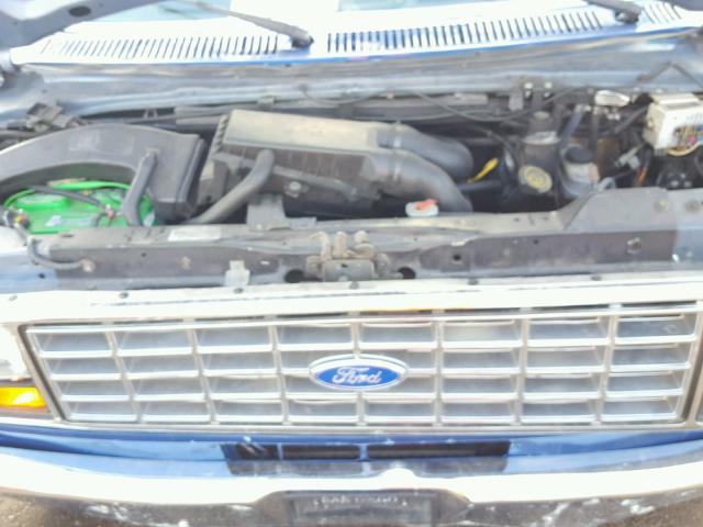 1FDEE14N7KHB34930 - 1989 FORD ECONOLINE BLUE photo 7