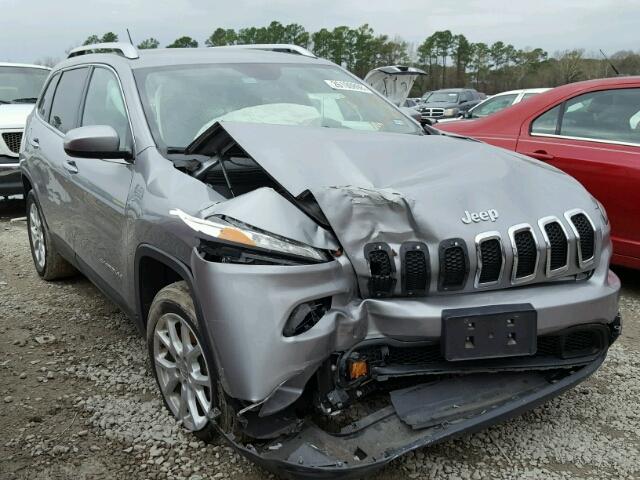 1C4PJLCB8FW694288 - 2015 JEEP CHEROKEE L GRAY photo 1