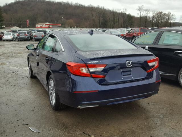 1HGCV1F15JA056517 - 2018 HONDA ACCORD LX BLUE photo 3