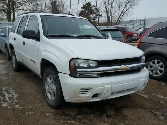 1GNDT13S422518591 - 2002 CHEVROLET TRAILBLAZE WHITE photo 1