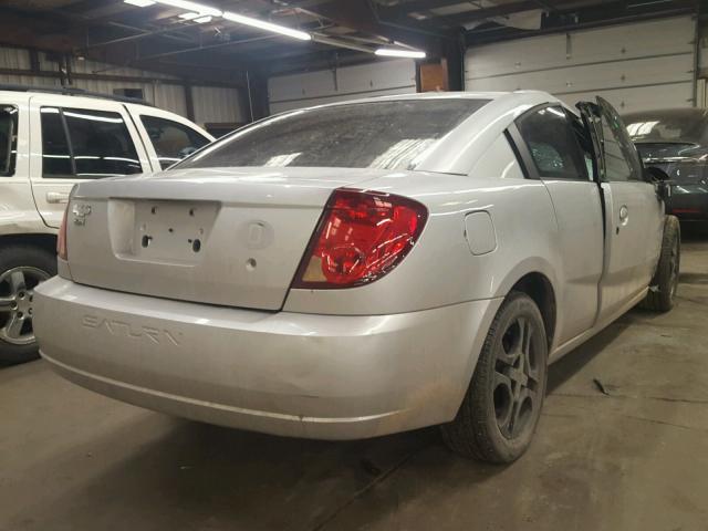 1G8AW12F64Z156355 - 2004 SATURN ION LEVEL SILVER photo 4