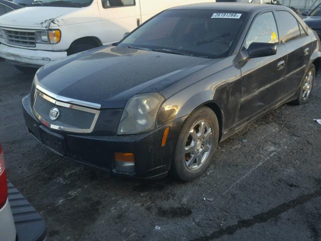 1G6DP567550174915 - 2005 CADILLAC CTS HI FEA BLACK photo 2