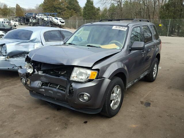 1FMCU03G69KA50330 - 2009 FORD ESCAPE XLT GRAY photo 2