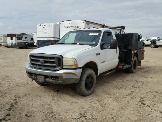 1FDWF37P54EC31431 - 2004 FORD F350 SUPER WHITE photo 2