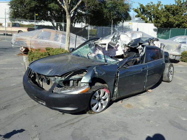 1HGCP267X9A133723 - 2009 HONDA ACCORD EX BLUE photo 2