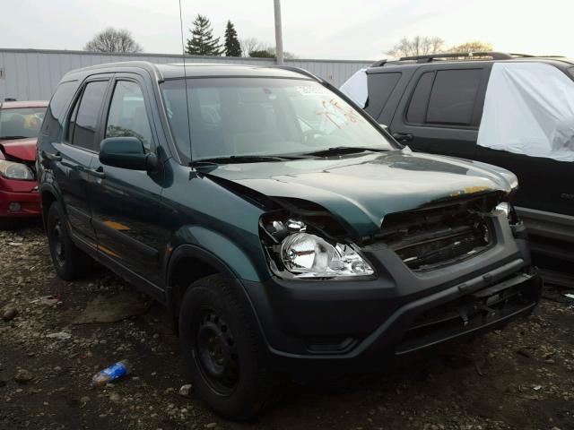 JHLRD78832C002618 - 2002 HONDA CR-V EX GREEN photo 1