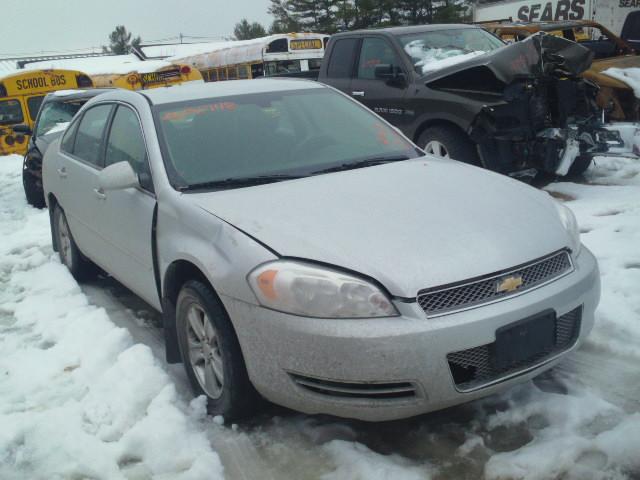 2G1WF5E34D1147370 - 2013 CHEVROLET IMPALA LS SILVER photo 1