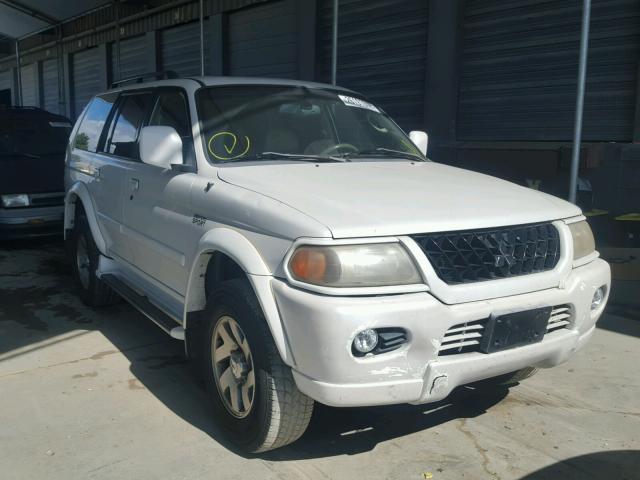 JA4LS41R22J066360 - 2002 MITSUBISHI MONTERO SP WHITE photo 1