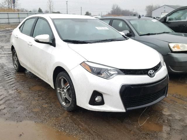 5YFBURHE5GP548349 - 2016 TOYOTA COROLLA L WHITE photo 1