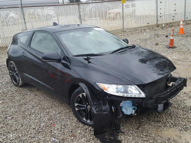 JHMZF1D68FS003587 - 2015 HONDA CR-Z EX BLACK photo 1